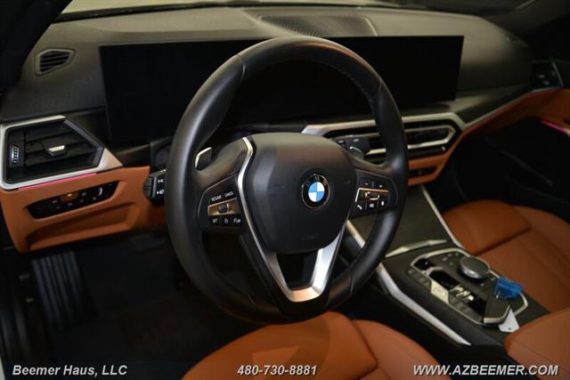 used 2023 BMW 330 car, priced at $37,998