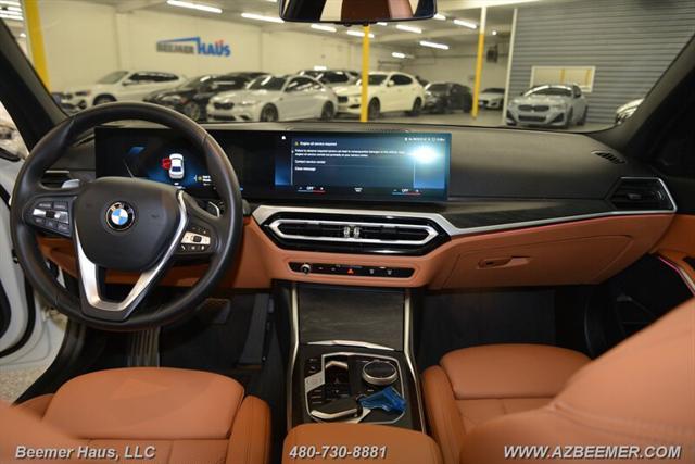 used 2023 BMW 330 car, priced at $37,998