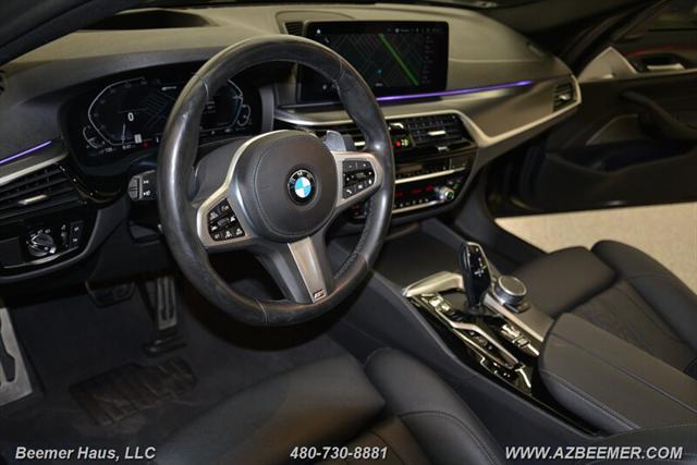 used 2021 BMW 530e car, priced at $36,998