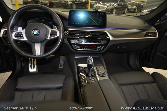 used 2021 BMW 530e car, priced at $36,998