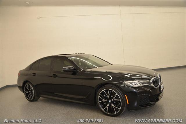 used 2021 BMW 530e car, priced at $36,998