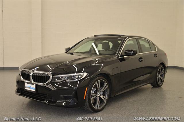 used 2021 BMW 330e car, priced at $27,998