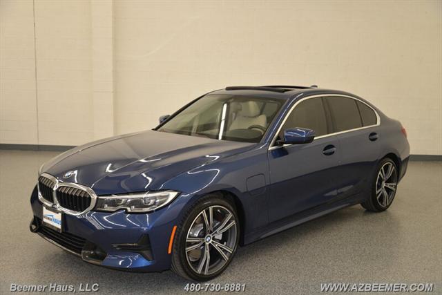 used 2021 BMW 330e car, priced at $27,998