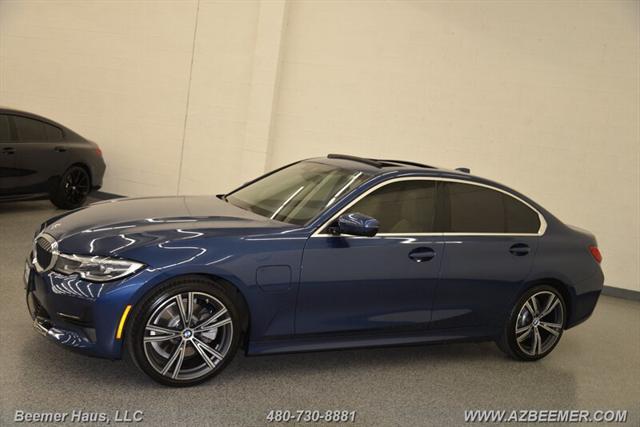 used 2021 BMW 330e car, priced at $27,998