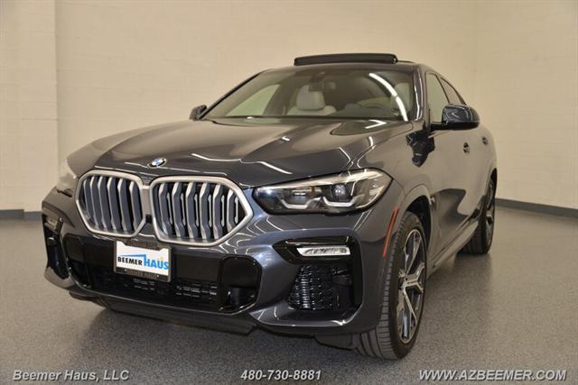 used 2021 BMW X6 car, priced at $54,998