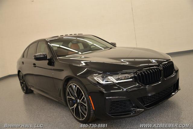 used 2021 BMW M550 car, priced at $53,998