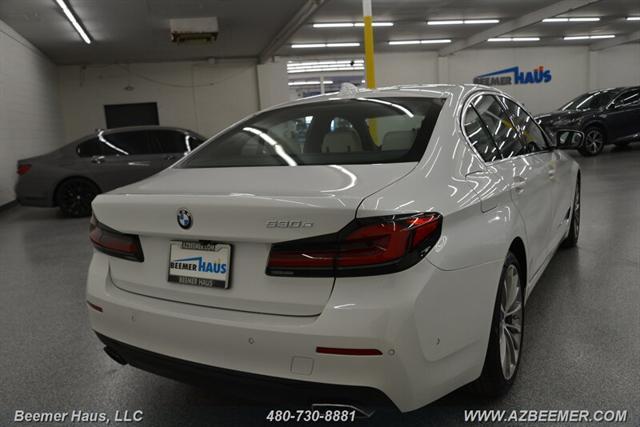 used 2021 BMW 530e car, priced at $32,998