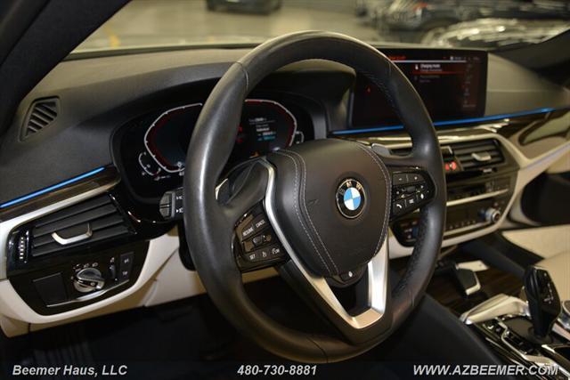 used 2021 BMW 530e car, priced at $32,998