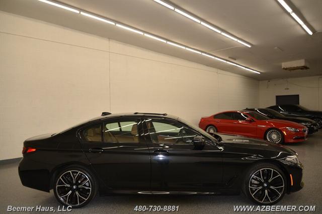 used 2021 BMW 530e car, priced at $37,998