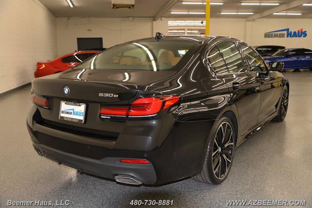 used 2021 BMW 530e car, priced at $37,998