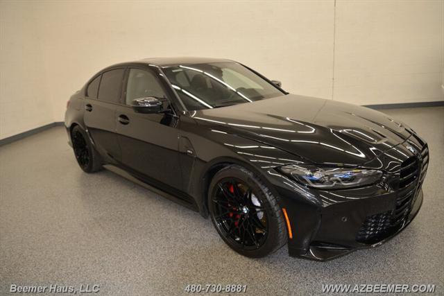 used 2022 BMW M3 car, priced at $68,998