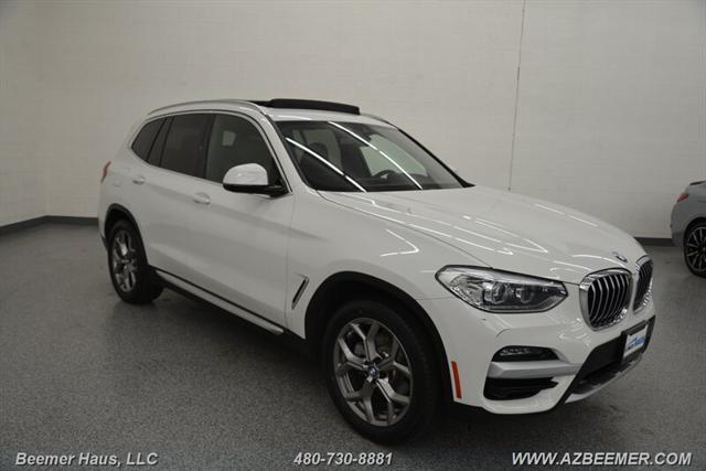 used 2021 BMW X3 car, priced at $27,998