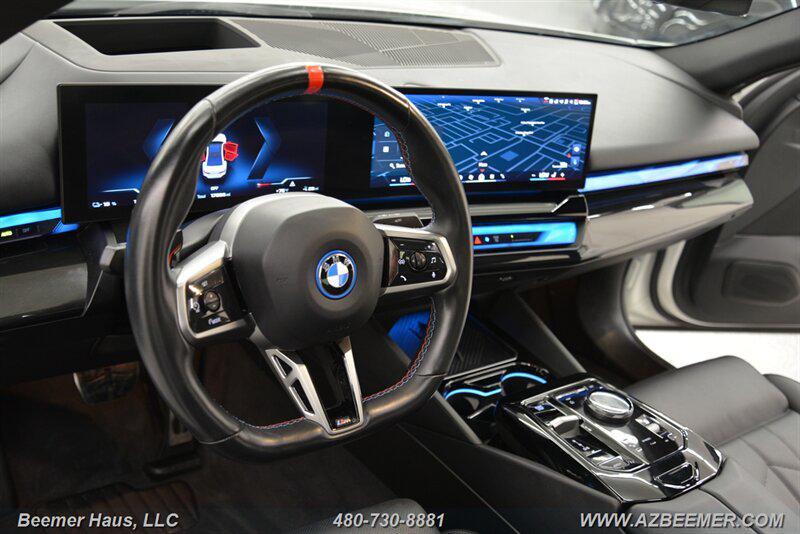used 2024 BMW i5 car, priced at $59,998