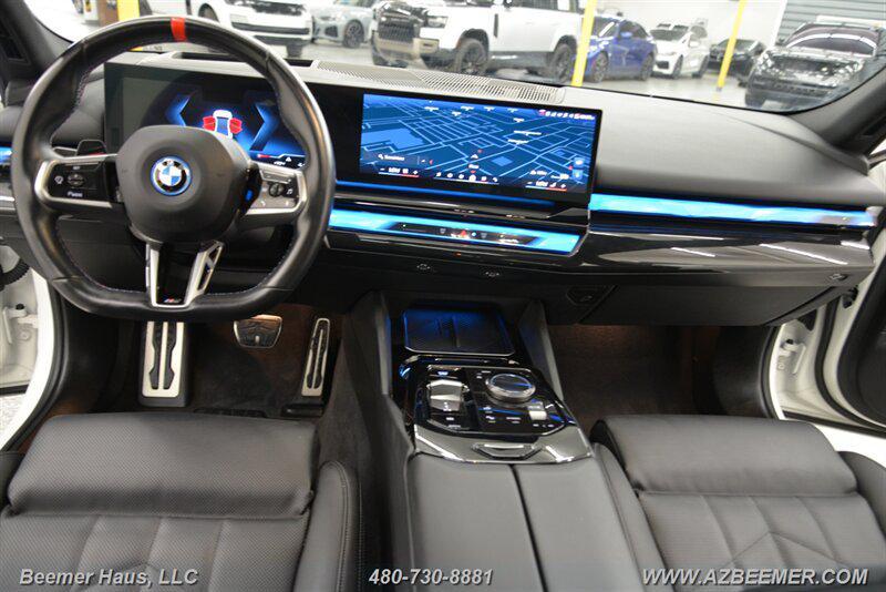 used 2024 BMW i5 car, priced at $59,998