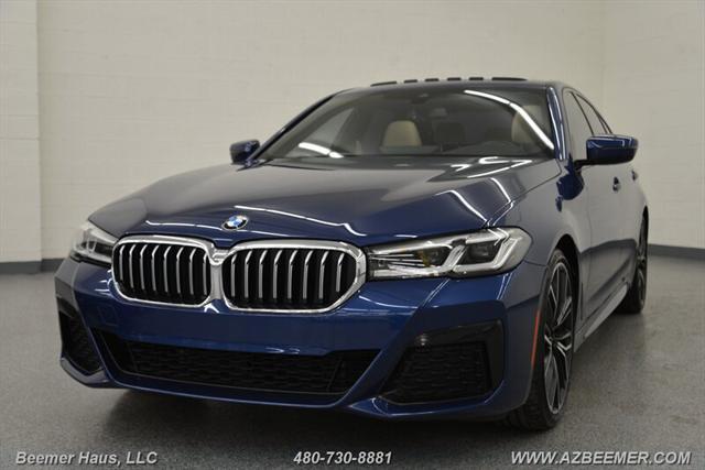 used 2021 BMW 530 car, priced at $34,998