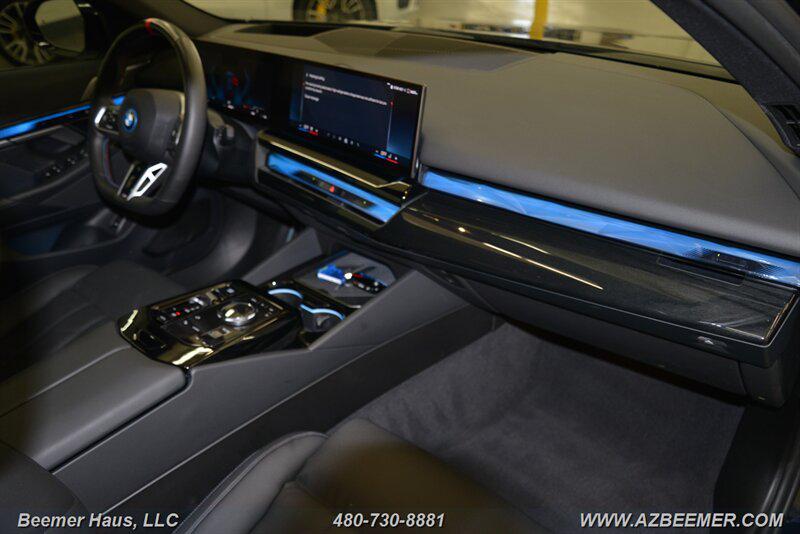 used 2024 BMW i5 car, priced at $58,998