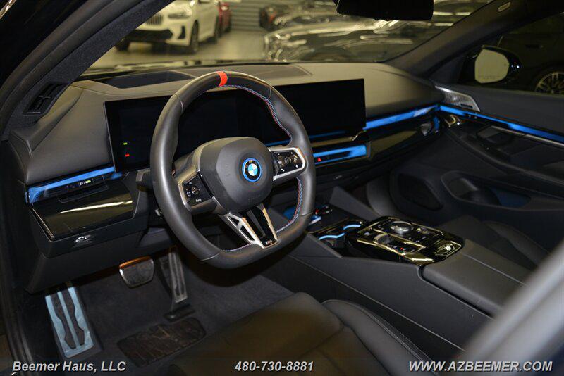 used 2024 BMW i5 car, priced at $58,998