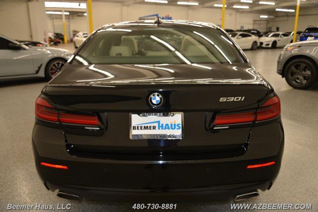 used 2021 BMW 530 car, priced at $31,998