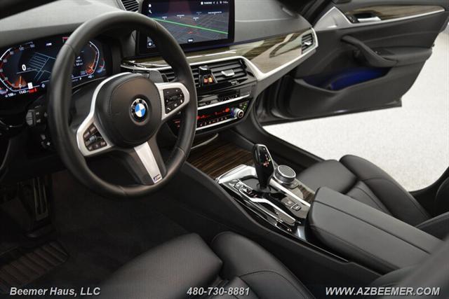 used 2022 BMW 530 car, priced at $36,998