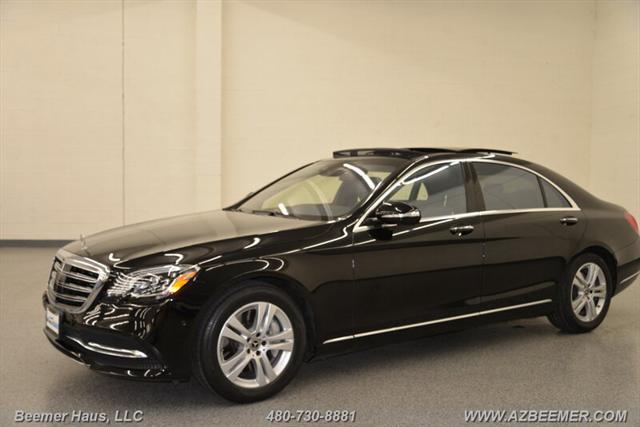 used 2020 Mercedes-Benz S-Class car, priced at $40,998