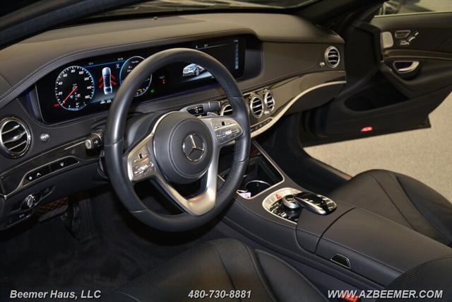 used 2020 Mercedes-Benz S-Class car, priced at $40,998