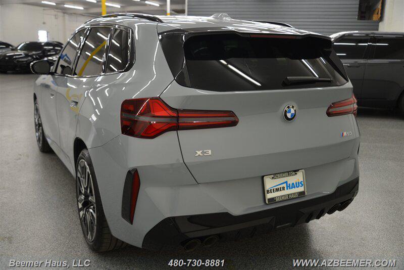 used 2025 BMW X3 car, priced at $59,998