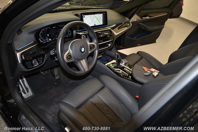 used 2021 BMW 530e car, priced at $35,998