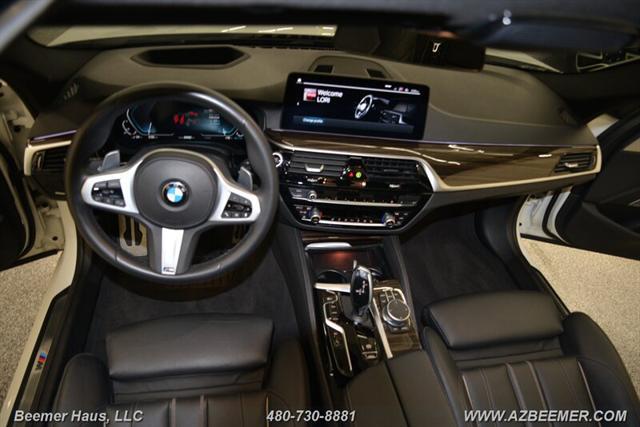 used 2021 BMW 530e car, priced at $33,998