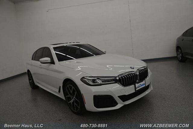 used 2021 BMW 530e car, priced at $33,998