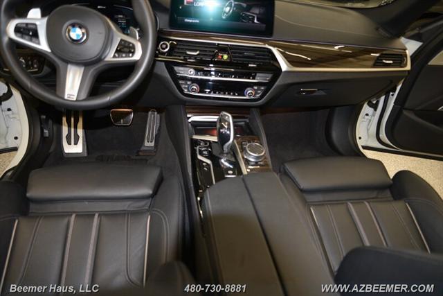 used 2021 BMW 530e car, priced at $33,998