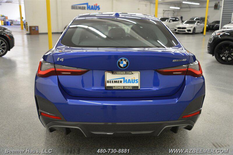 used 2022 BMW i4 Gran Coupe car, priced at $35,998
