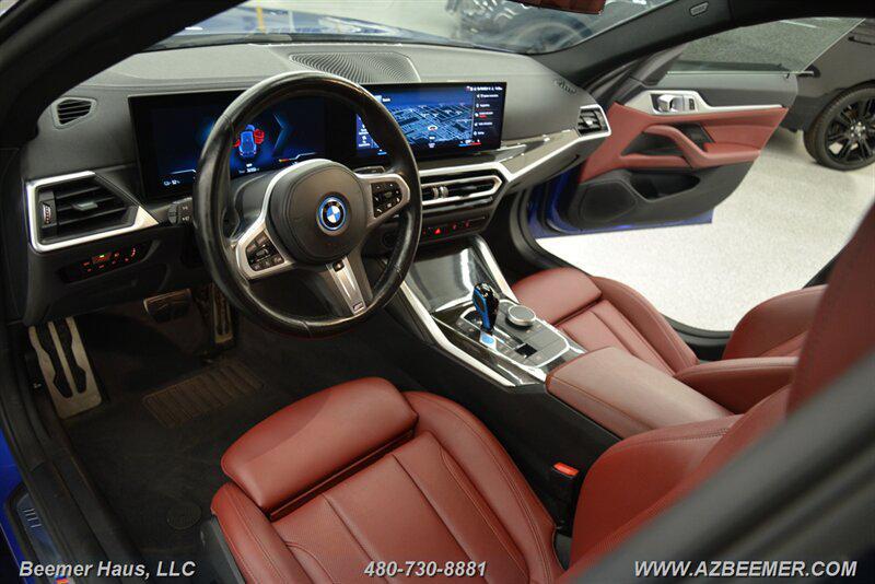 used 2022 BMW i4 Gran Coupe car, priced at $35,998