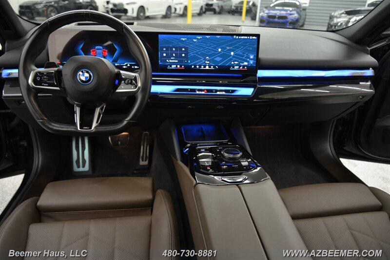 used 2024 BMW i5 car, priced at $45,998