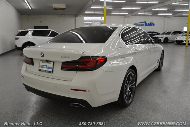 used 2021 BMW 530 car, priced at $28,998