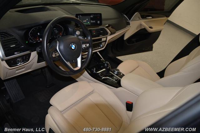 used 2021 BMW X3 car, priced at $27,998