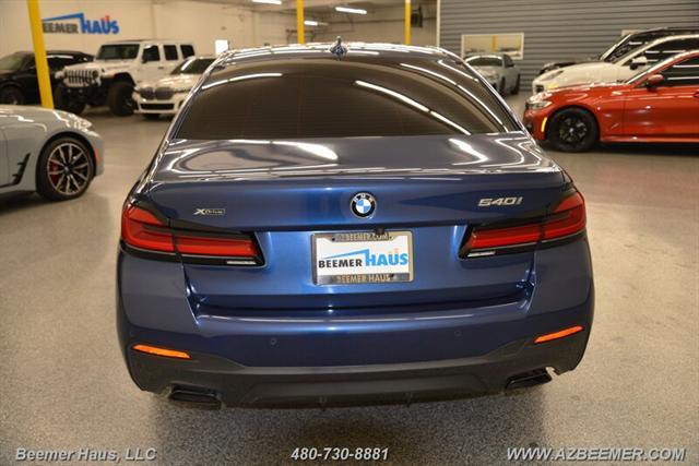 used 2021 BMW 540 car, priced at $34,998