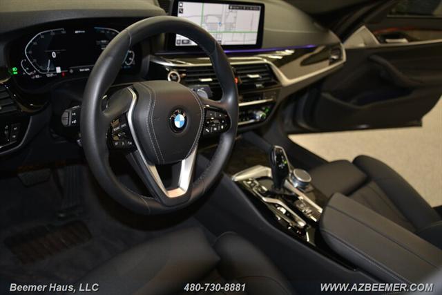 used 2021 BMW 530e car, priced at $33,998