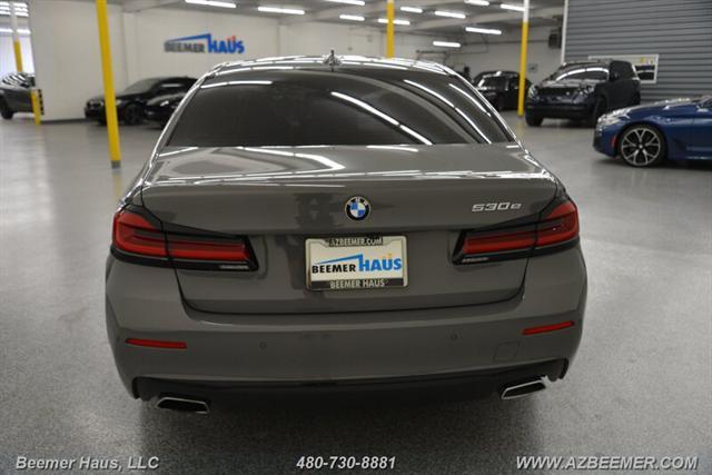 used 2021 BMW 530e car, priced at $33,998