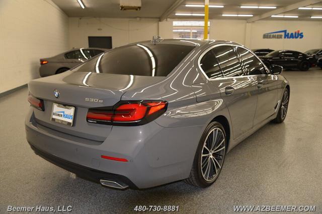 used 2021 BMW 530e car, priced at $33,998