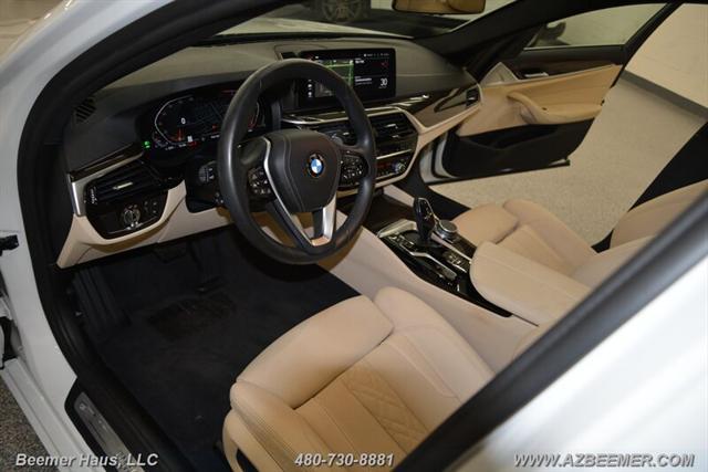 used 2022 BMW 530 car, priced at $34,998