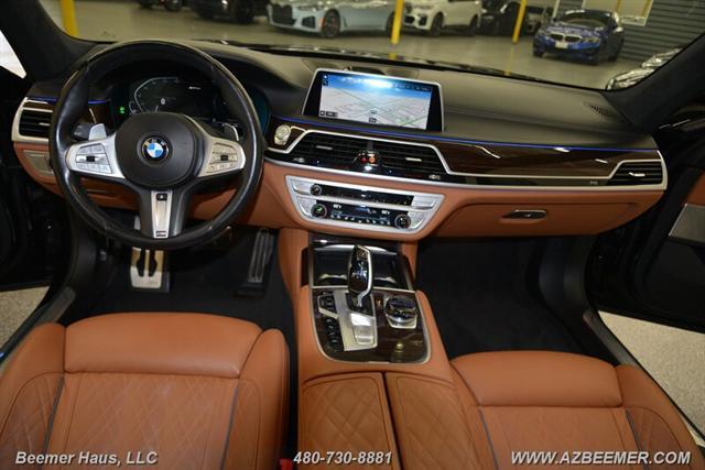 used 2021 BMW 745e car, priced at $57,998