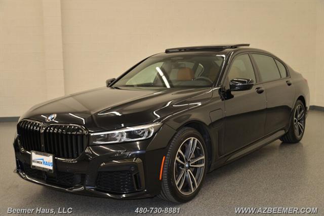 used 2021 BMW 745e car, priced at $57,998