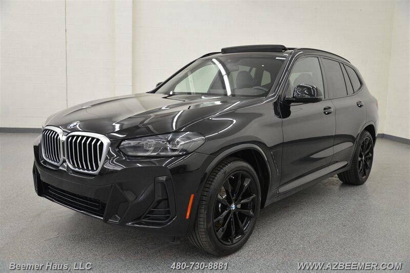 used 2022 BMW X3 car, priced at $33,998
