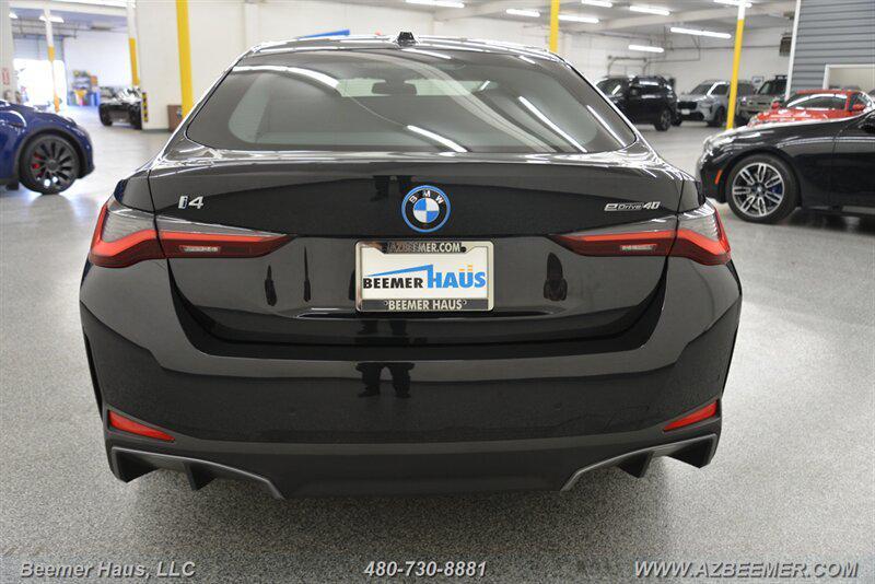 used 2022 BMW i4 Gran Coupe car, priced at $34,998
