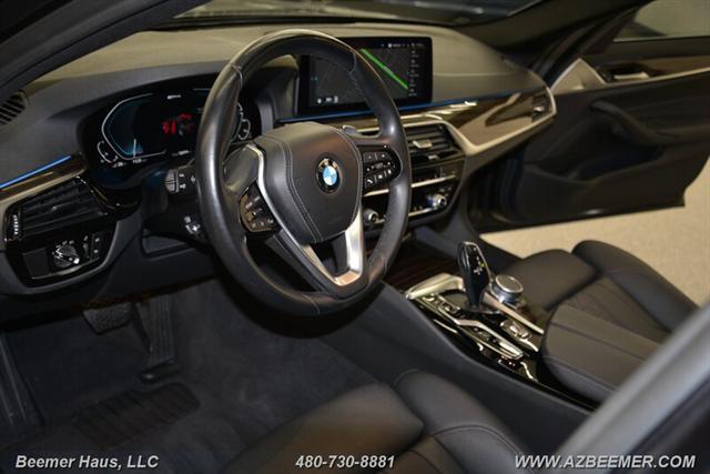used 2021 BMW 530e car, priced at $33,998