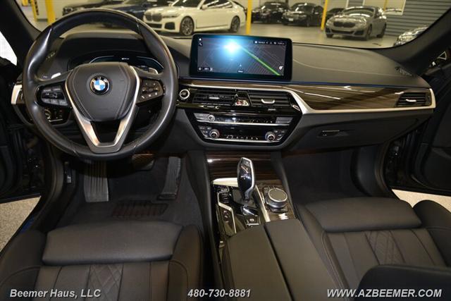 used 2021 BMW 530e car, priced at $33,998