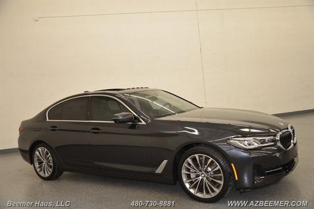 used 2021 BMW 530e car, priced at $33,998