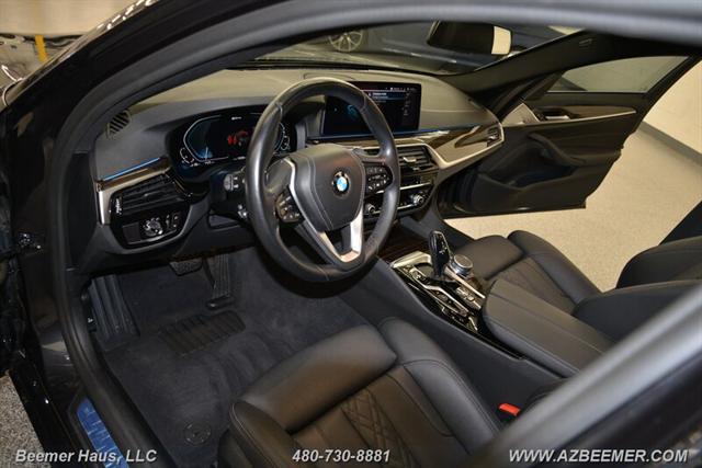 used 2021 BMW 530e car, priced at $33,998