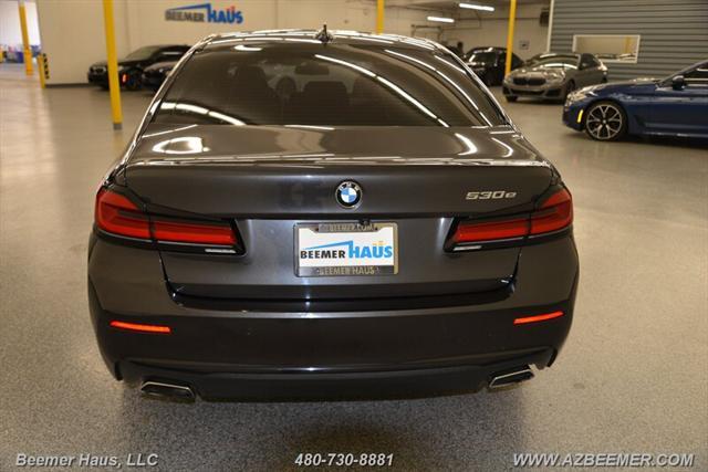 used 2021 BMW 530e car, priced at $33,998