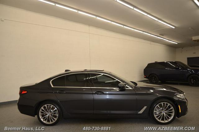 used 2021 BMW 530e car, priced at $33,998